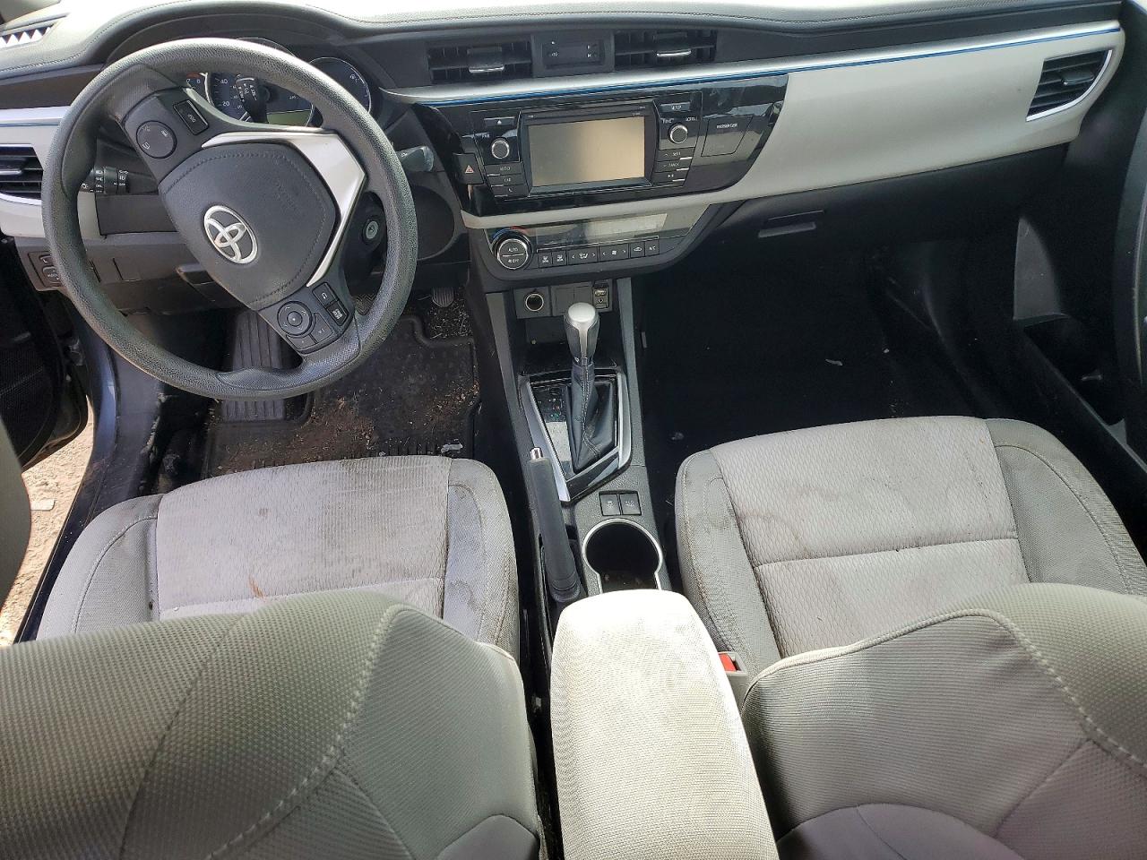 2015 Toyota Corolla Le Eco Plus Gray vin: 5YFBPRHE0FP256906