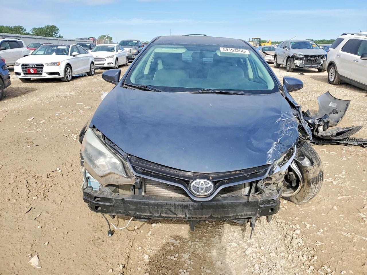 2015 Toyota Corolla Le Eco Plus Gray vin: 5YFBPRHE0FP256906