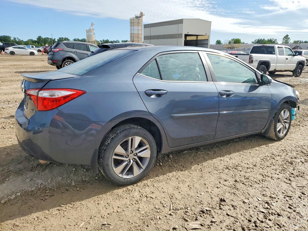 2015 Toyota Corolla Le Eco Plus Gray vin: 5YFBPRHE0FP256906