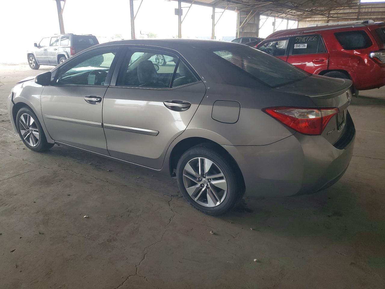 2014 Toyota Corolla Le Eco Plus Gray vin: 5YFBPRHE1EP068135