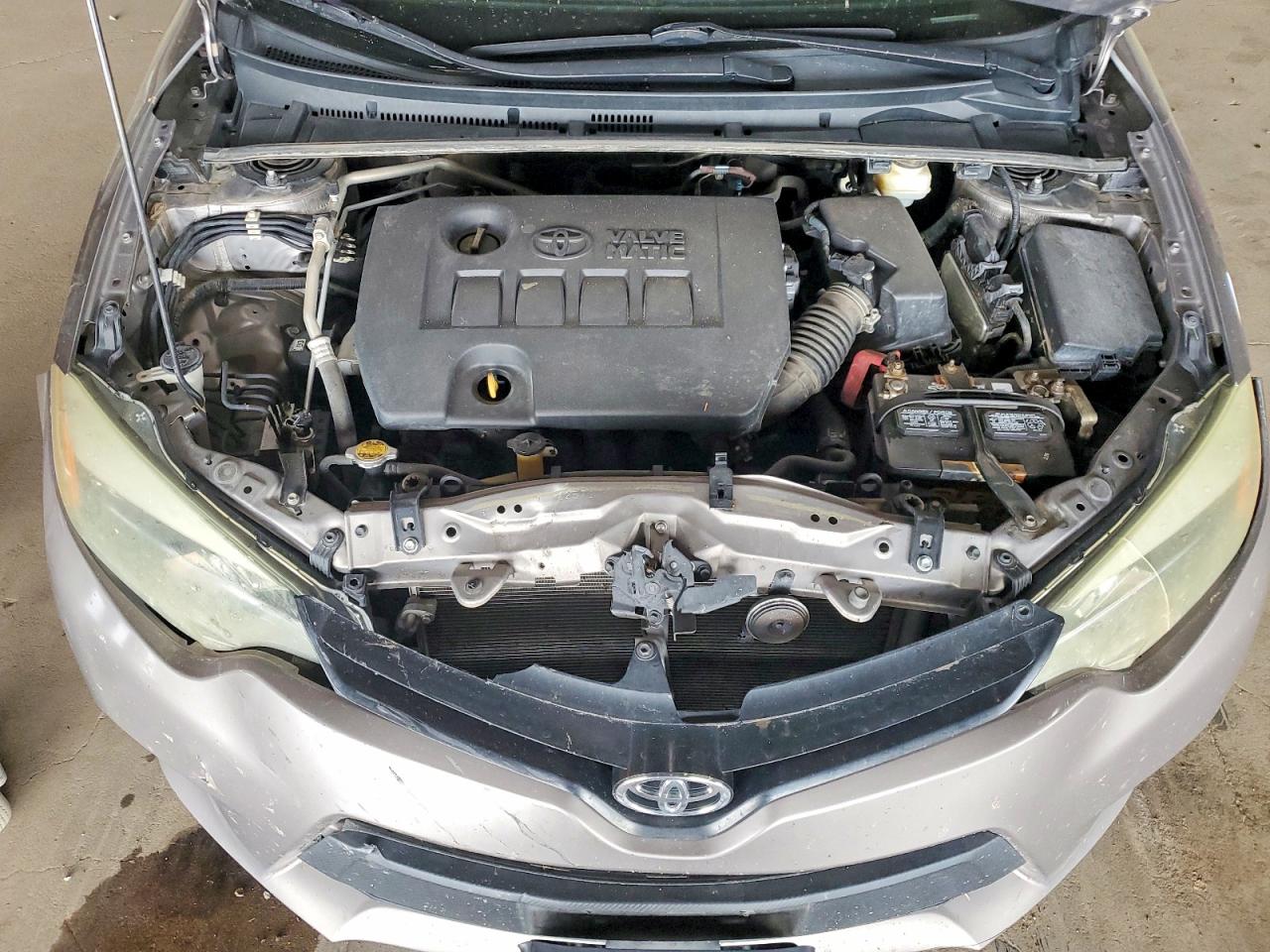 2014 Toyota Corolla Le Eco Plus Gray vin: 5YFBPRHE1EP068135