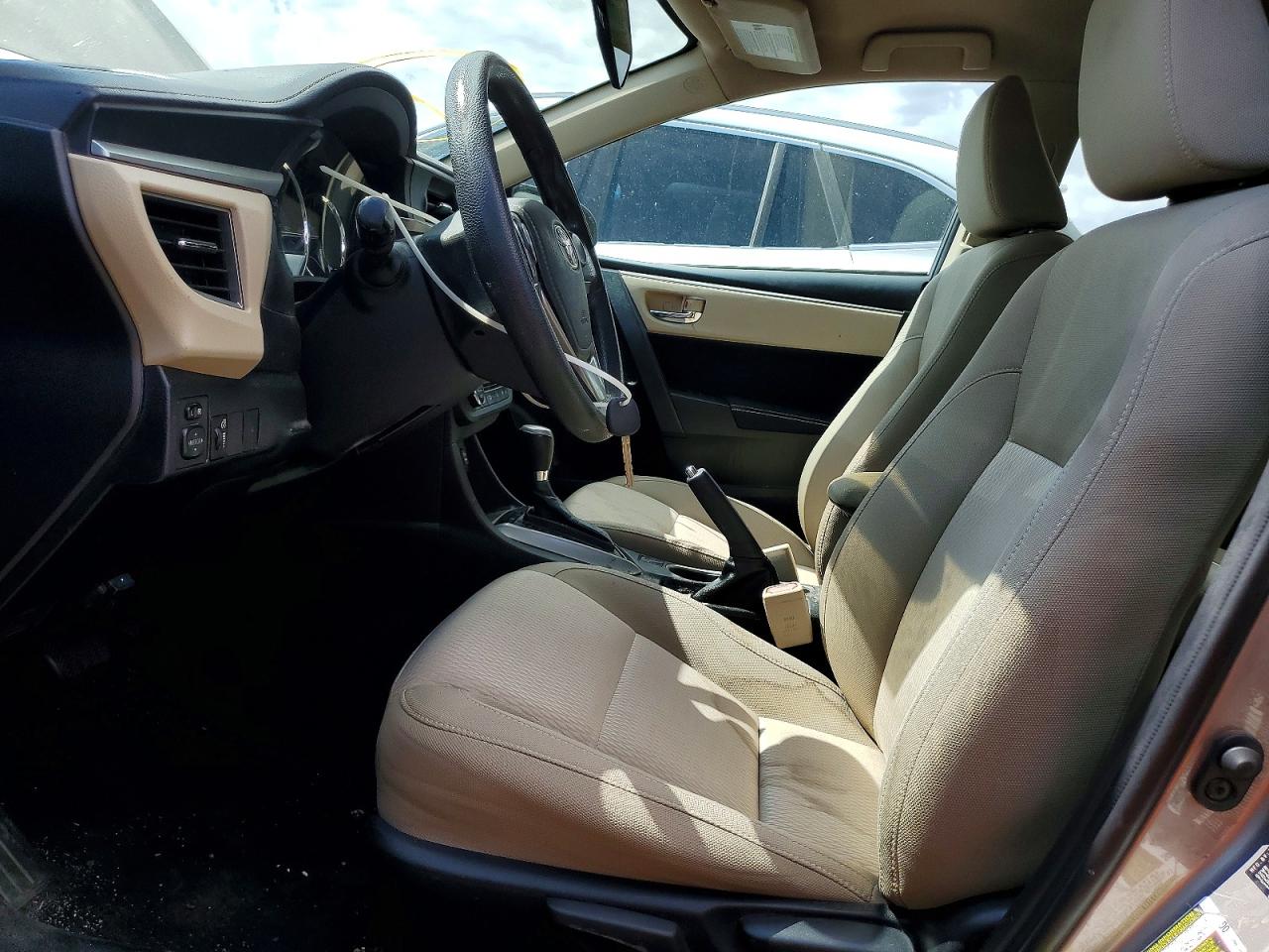 2014 Toyota Corolla Le Eco Plus Gray vin: 5YFBPRHE1EP068135