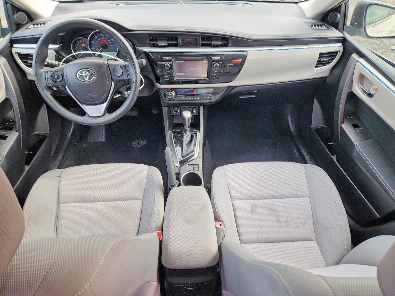 2014 Toyota Corolla Le Eco Plus White vin: 5YFBPRHE1EP117771