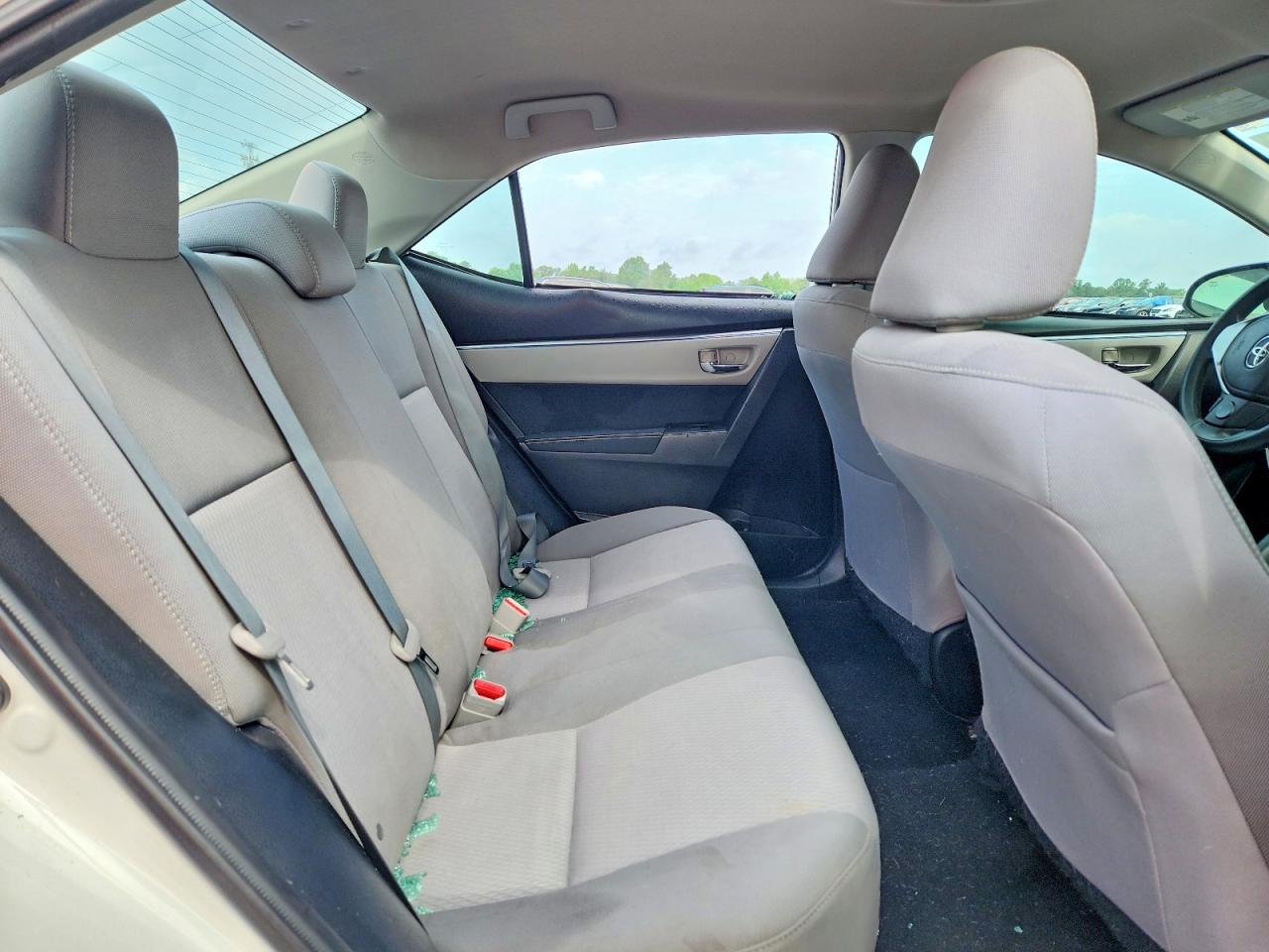 2014 Toyota Corolla Le Eco Plus White vin: 5YFBPRHE1EP117771