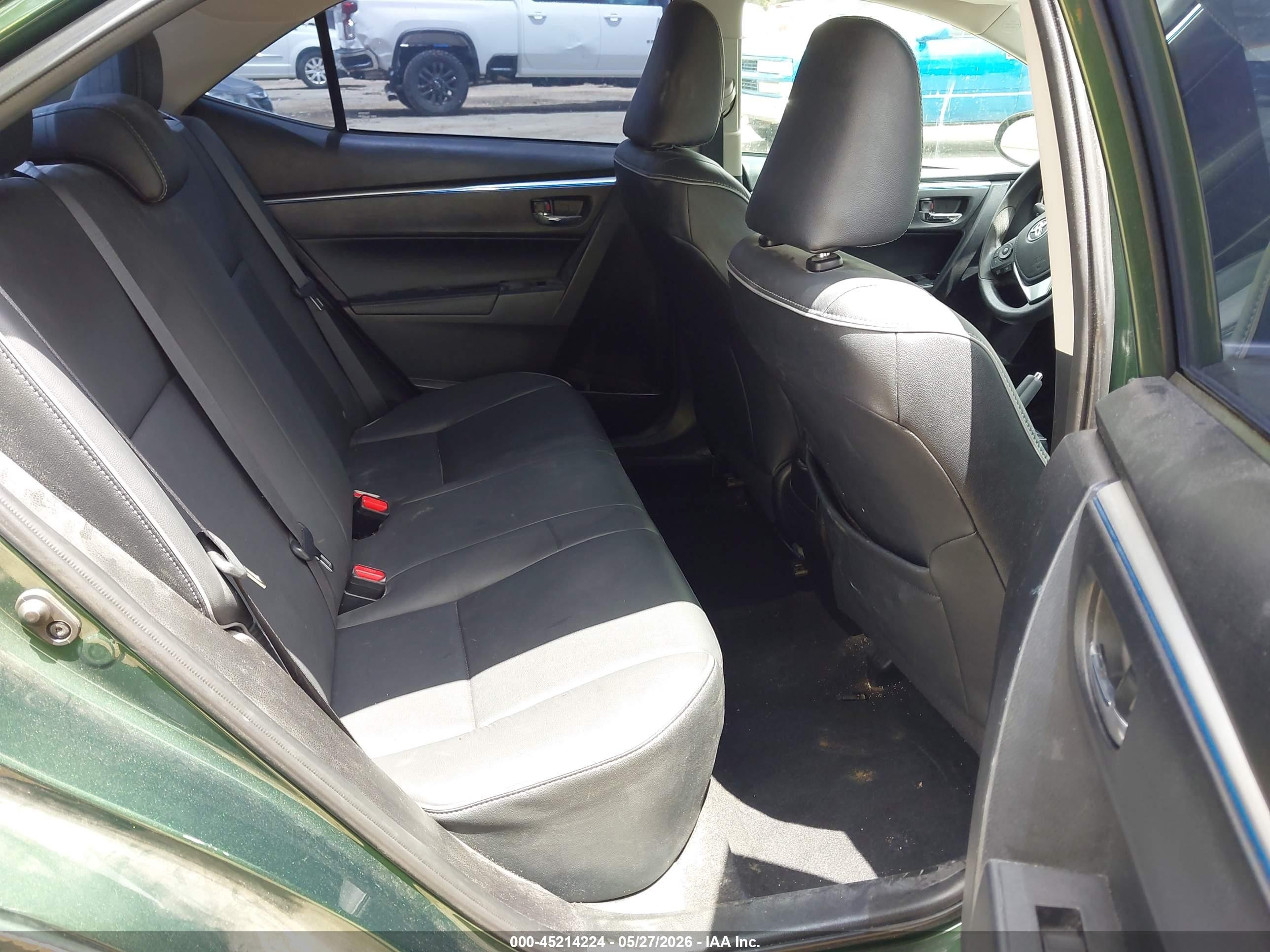 2014 Toyota Corolla Le Eco Premium Green vin: 5YFBPRHE2EP106052