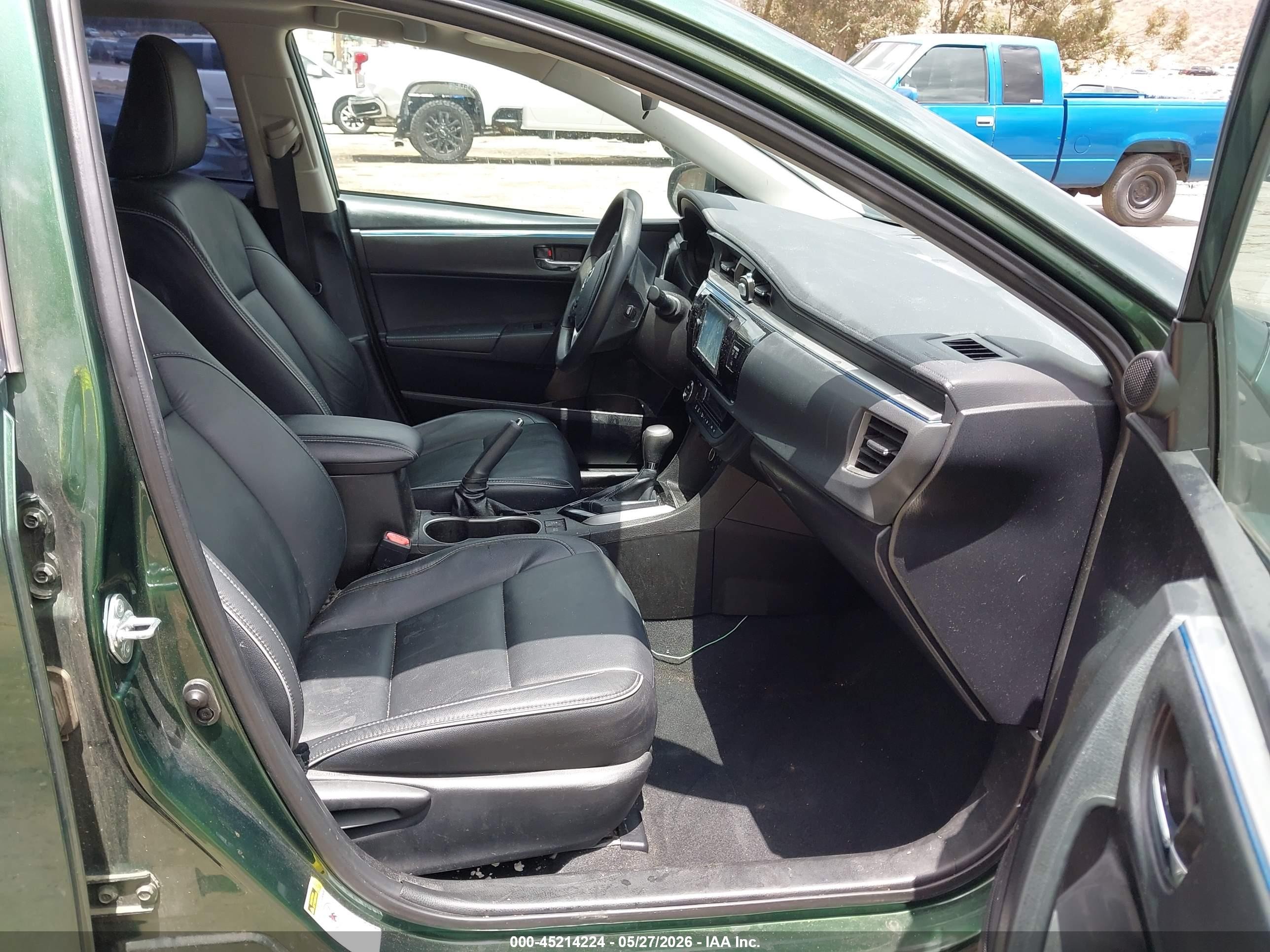 2014 Toyota Corolla Le Eco Premium Green vin: 5YFBPRHE2EP106052