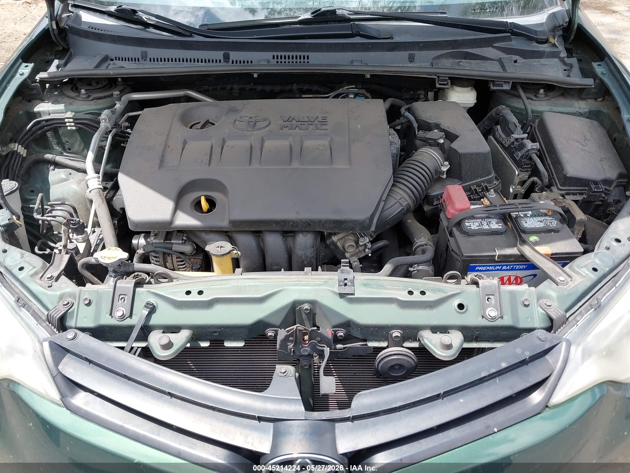 2014 Toyota Corolla Le Eco Premium Green vin: 5YFBPRHE2EP106052
