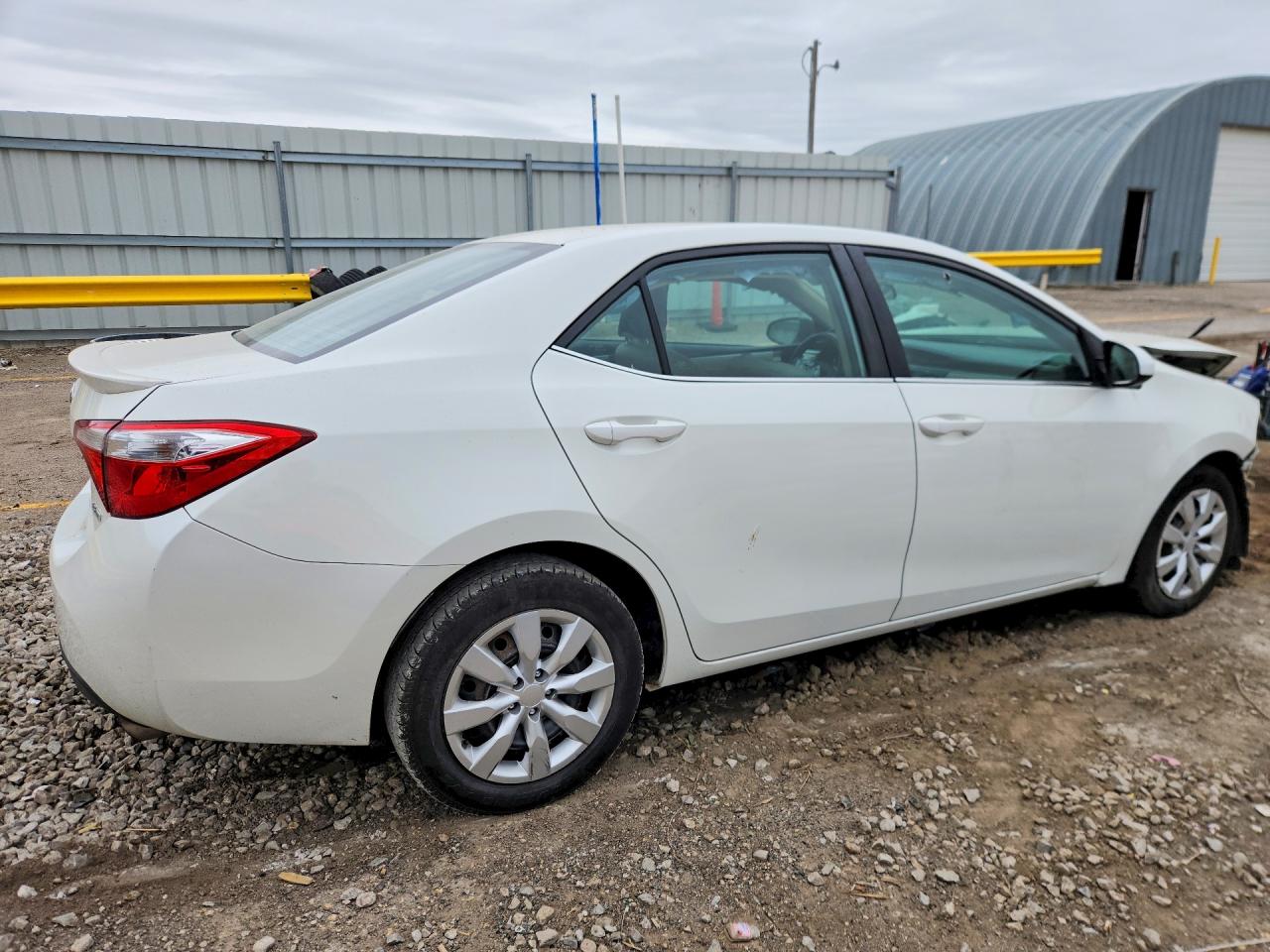 2014 Toyota Corolla Le Eco Plus White vin: 5YFBPRHE2EP151198