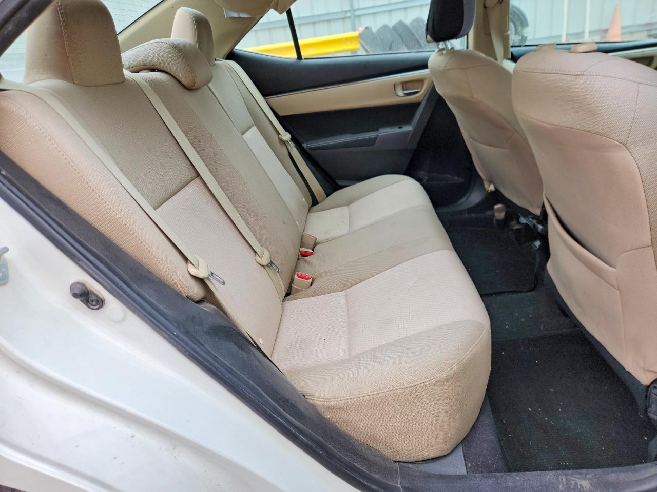 2014 Toyota Corolla Le Eco Plus White vin: 5YFBPRHE2EP151198