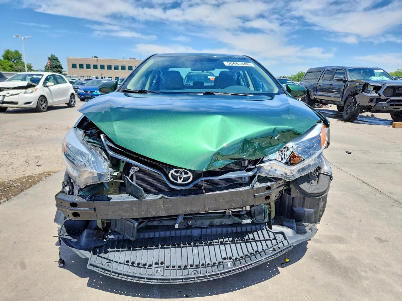2014 Toyota Corolla Le Eco Plus Green vin: 5YFBPRHE2EP157776