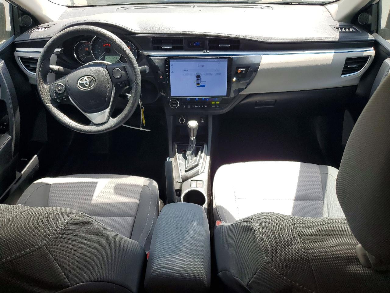 2015 Toyota Corolla Le Eco White vin: 5YFBPRHE2FP215323