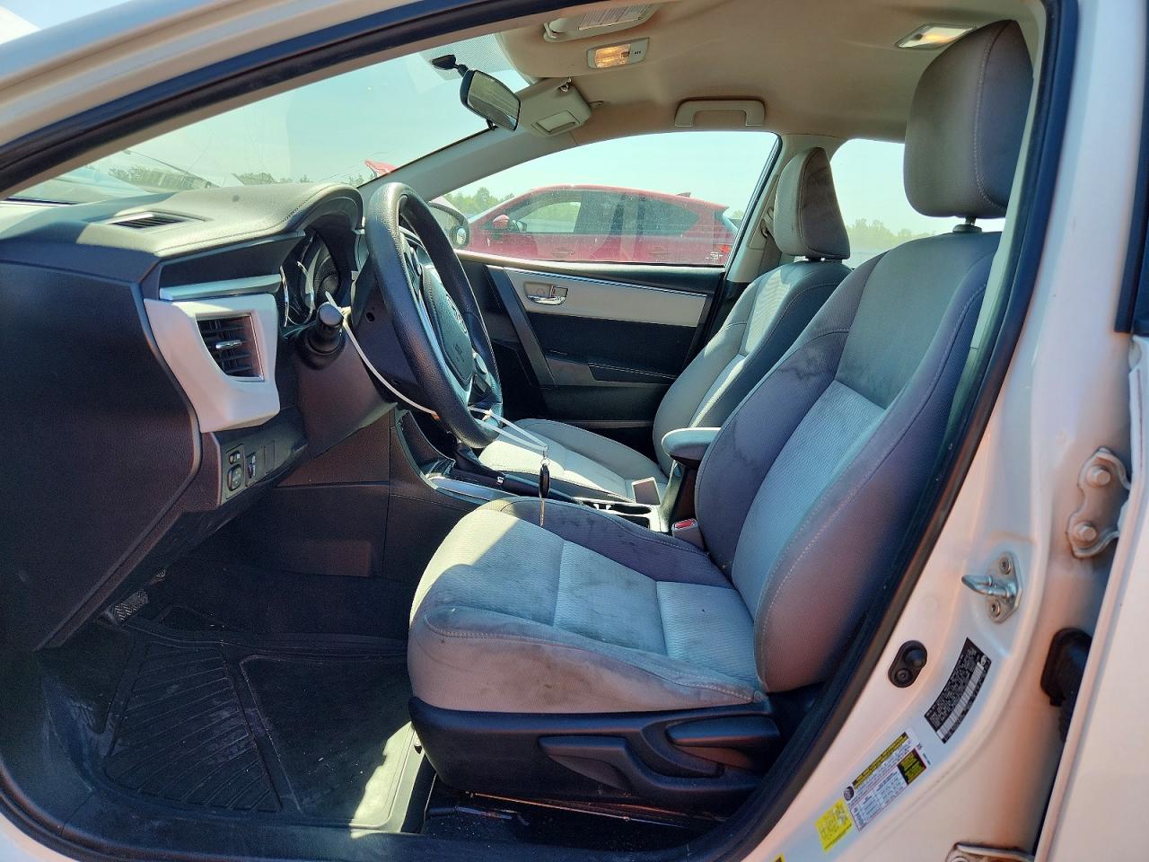 2014 Toyota Corolla Le Eco White vin: 5YFBPRHE3EP150562