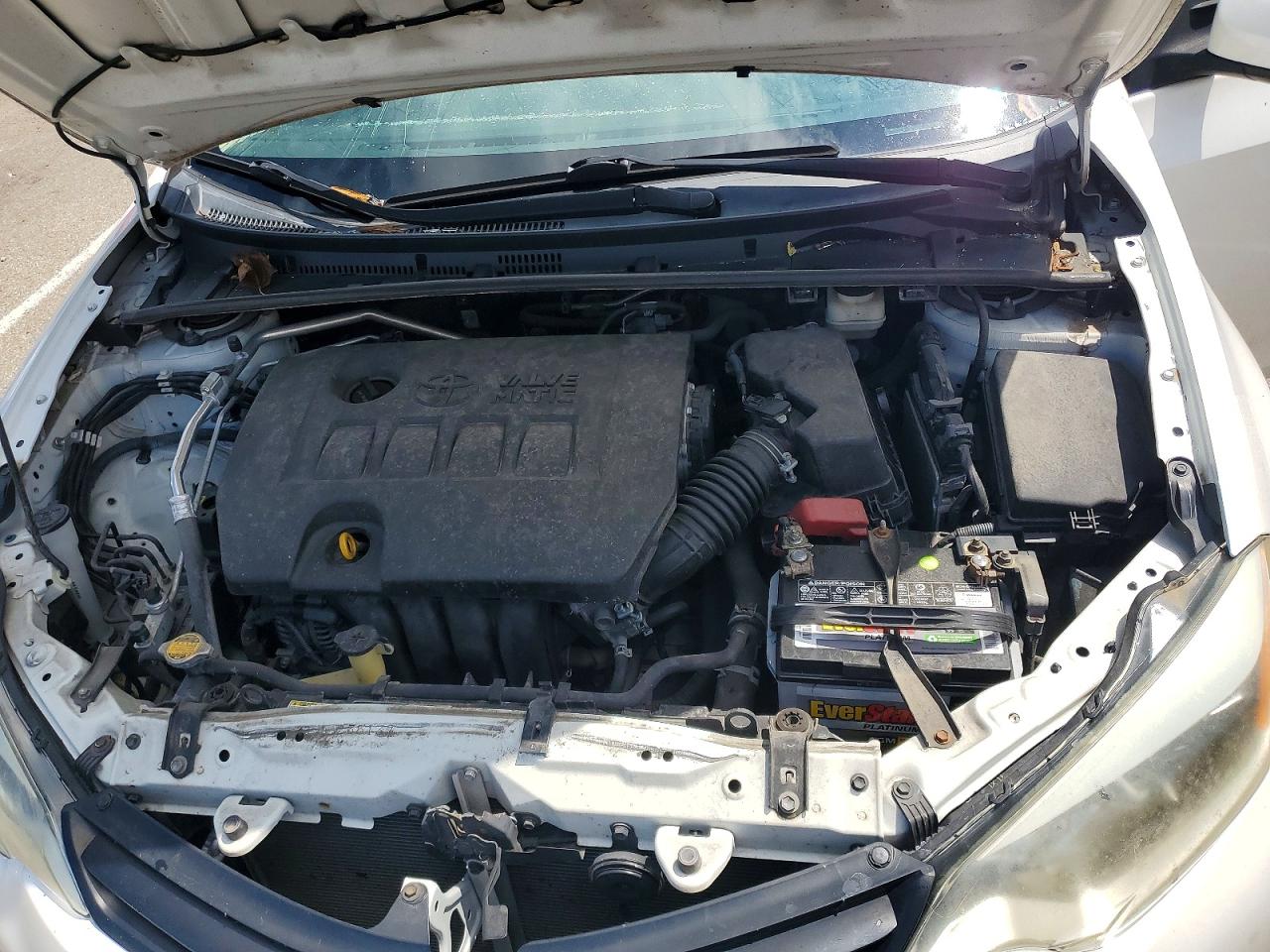 2014 Toyota Corolla Le Eco Plus Белый vin: 5YFBPRHE4EP010715