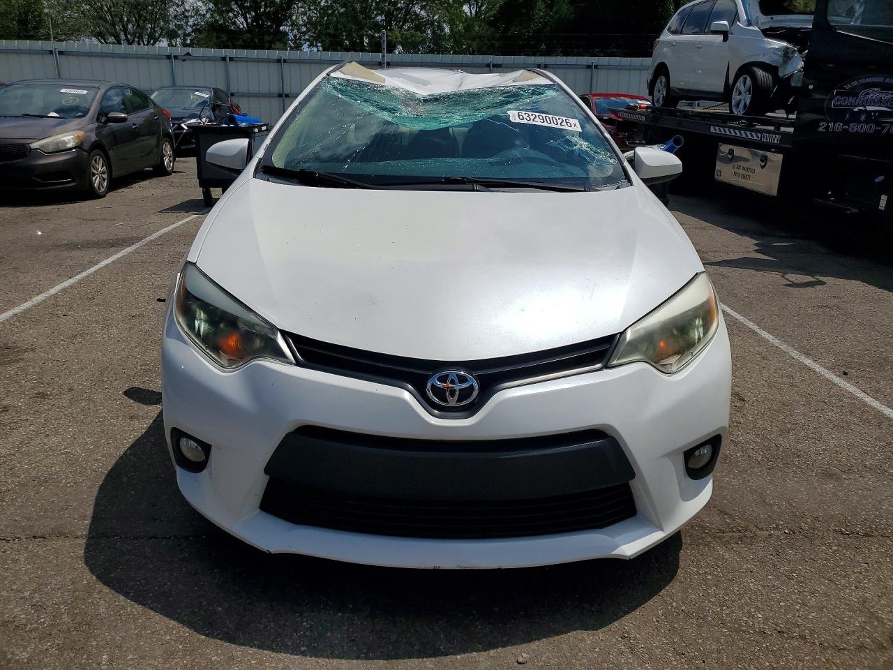 2014 Toyota Corolla Le Eco Plus Белый vin: 5YFBPRHE4EP010715