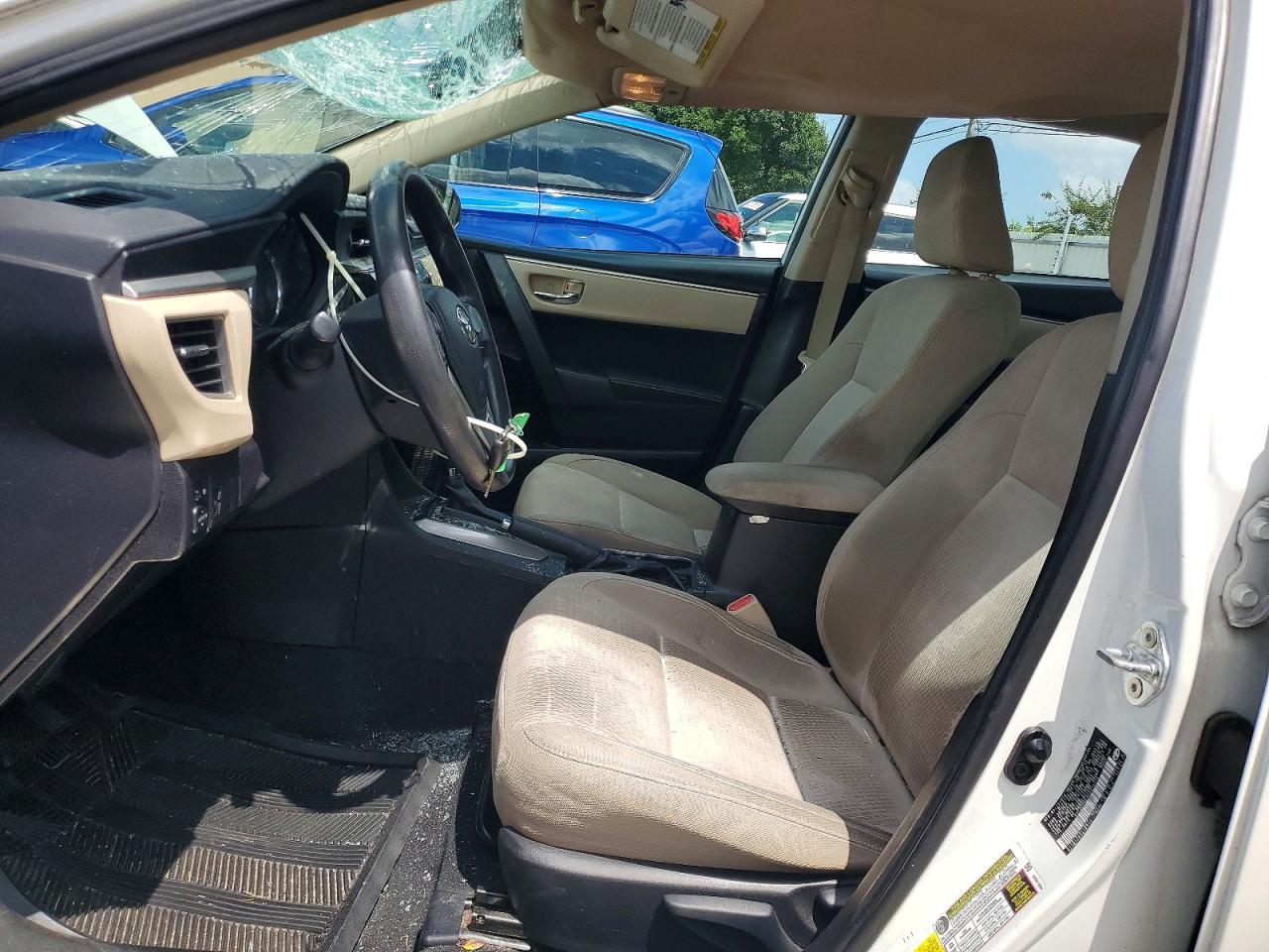 2014 Toyota Corolla Le Eco Plus Белый vin: 5YFBPRHE4EP010715