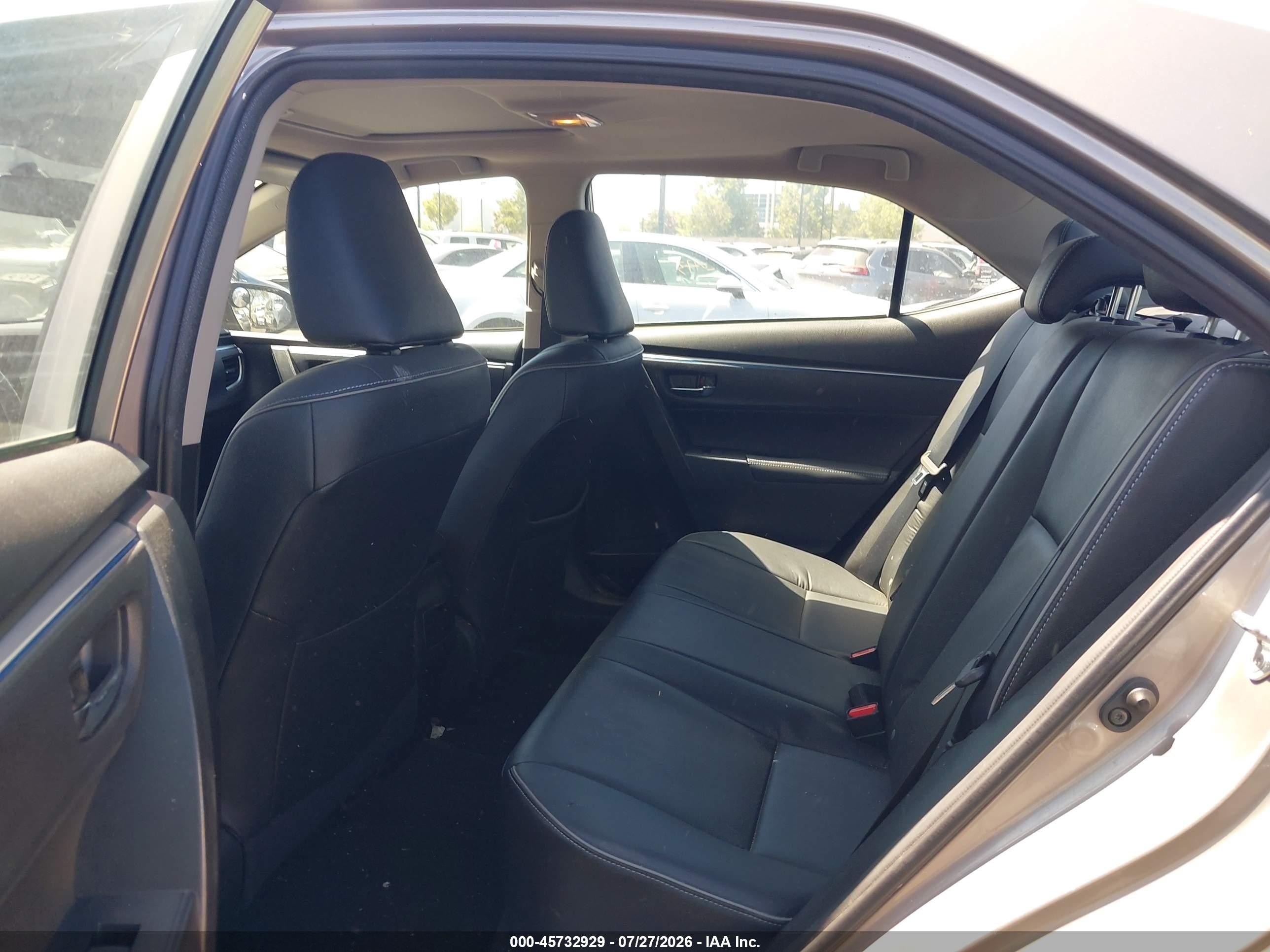 2014 Toyota Corolla Le Eco Premium Gray vin: 5YFBPRHE4EP035100