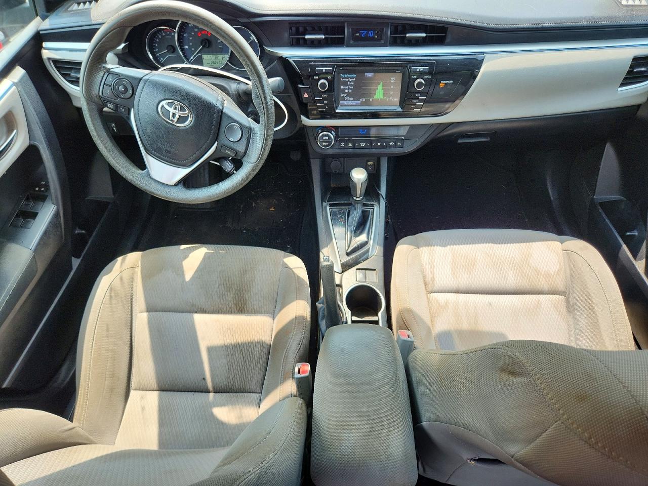 2014 Toyota Corolla Le Eco White vin: 5YFBPRHE4EP065455