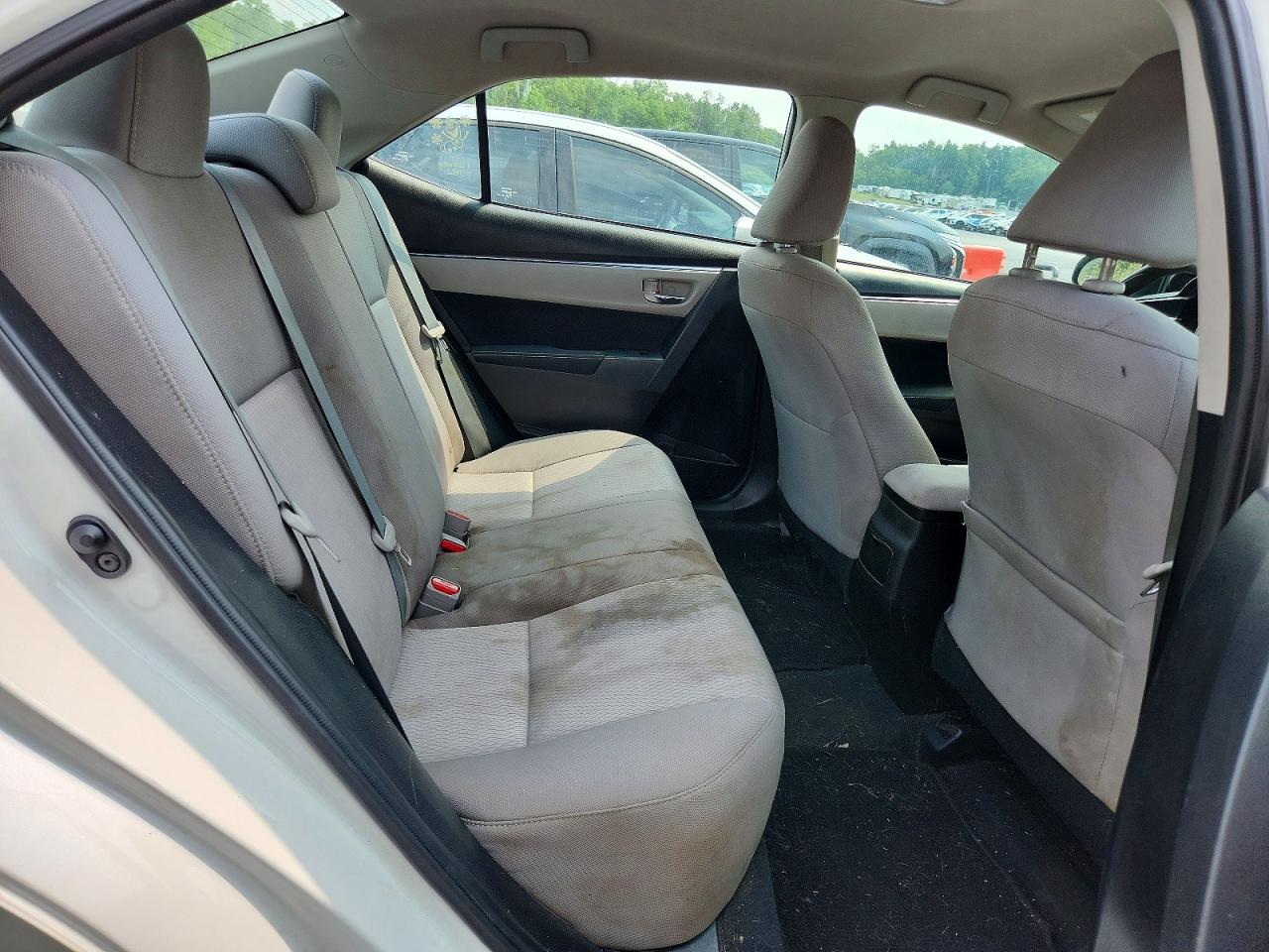 2014 Toyota Corolla Le Eco White vin: 5YFBPRHE4EP065455