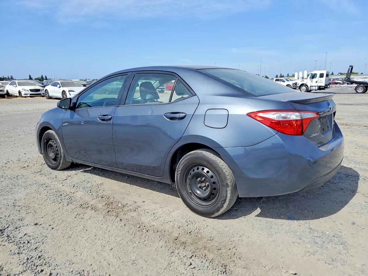 2015 Toyota Corolla Le Eco Gray vin: 5YFBPRHE4FP342994