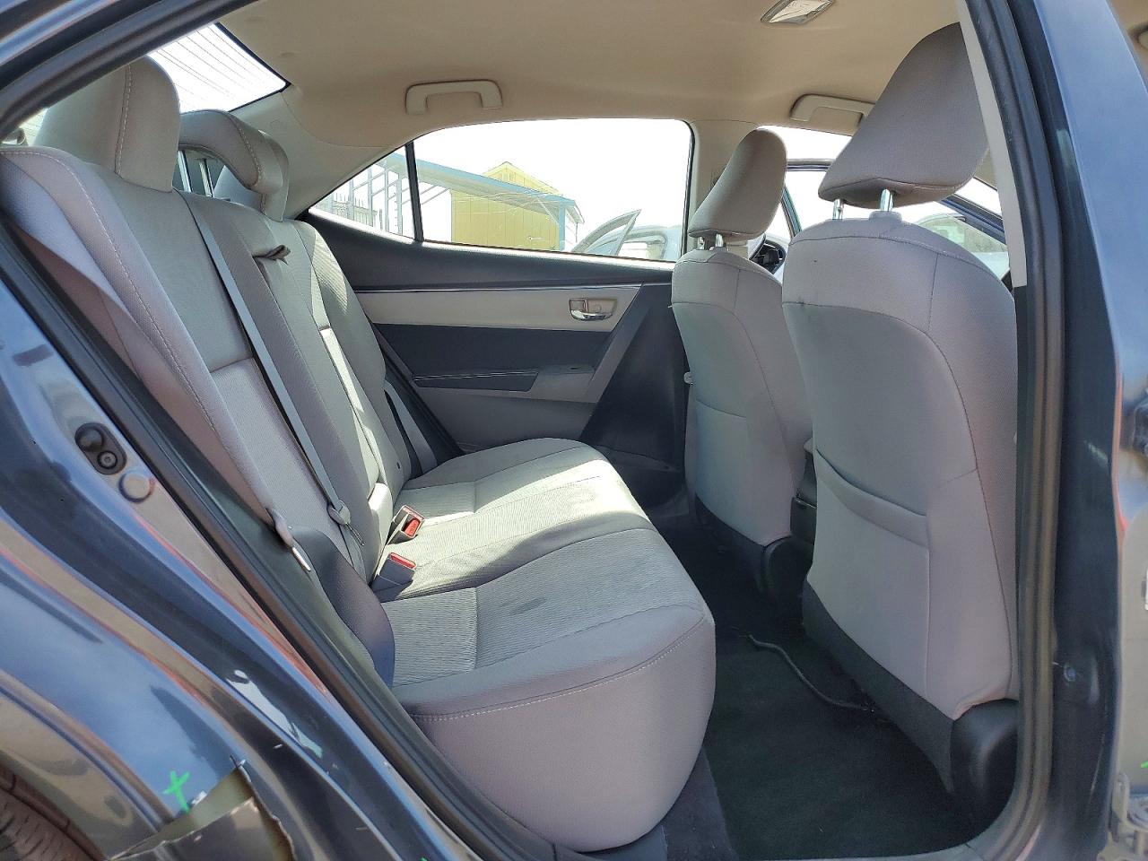 2015 Toyota Corolla Le Eco Gray vin: 5YFBPRHE4FP342994