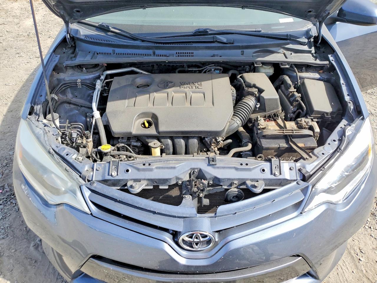 2015 Toyota Corolla Le Eco Gray vin: 5YFBPRHE4FP342994