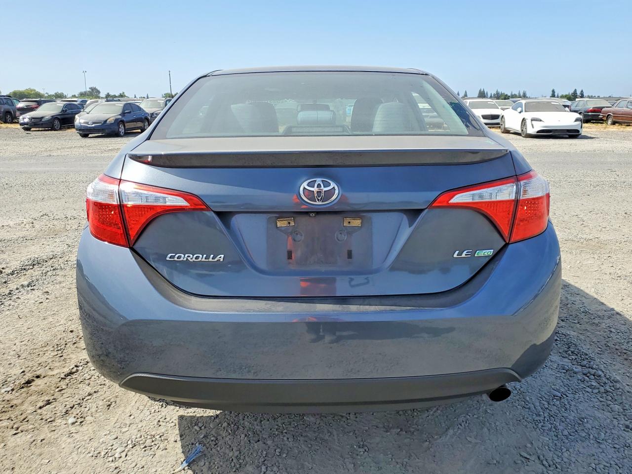 2015 Toyota Corolla Le Eco Gray vin: 5YFBPRHE4FP342994