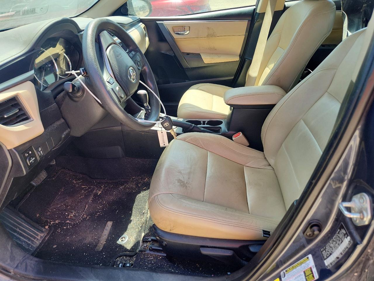2014 Toyota Corolla Le Eco Синий vin: 5YFBPRHE5EP082247