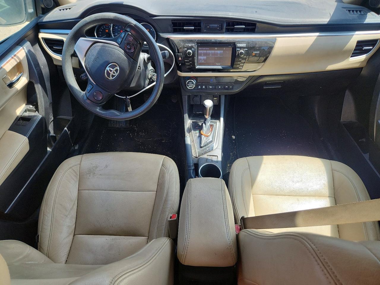 2014 Toyota Corolla Le Eco Синий vin: 5YFBPRHE5EP082247