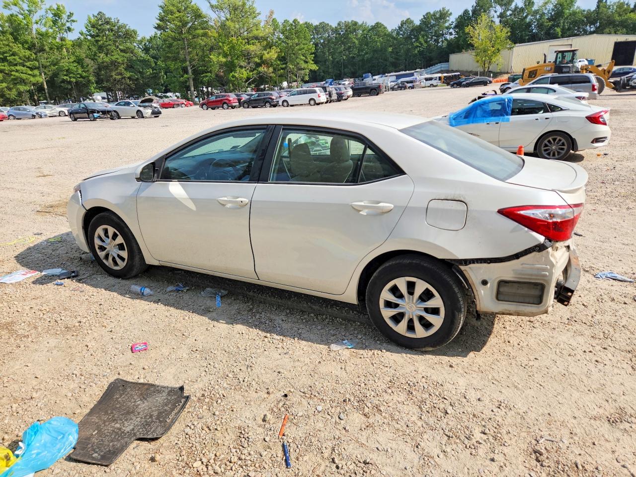2014 Toyota Corolla Le Eco White vin: 5YFBPRHE5EP106465