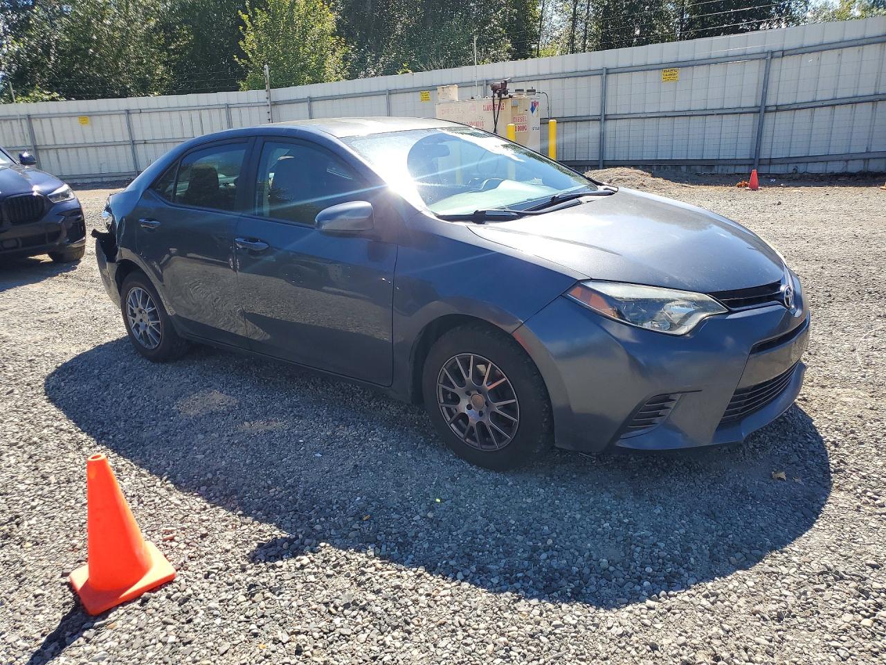 2015 Toyota Corolla Le Eco Charcoal vin: 5YFBPRHE6FP227491