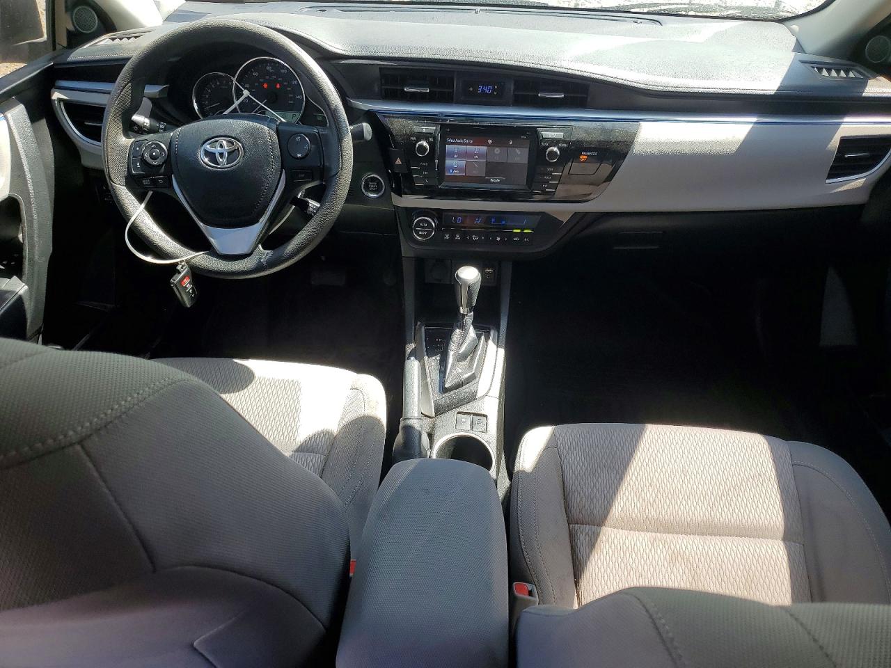 2014 Toyota Corolla Le Eco Plus White vin: 5YFBPRHE7EP004620