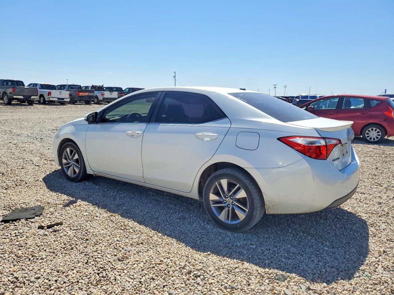 2014 Toyota Corolla Le Eco Plus White vin: 5YFBPRHE7EP004620
