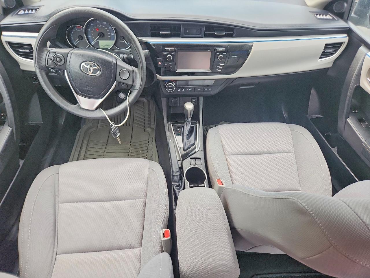 2014 Toyota Corolla Le Eco Plus White vin: 5YFBPRHE7EP011891