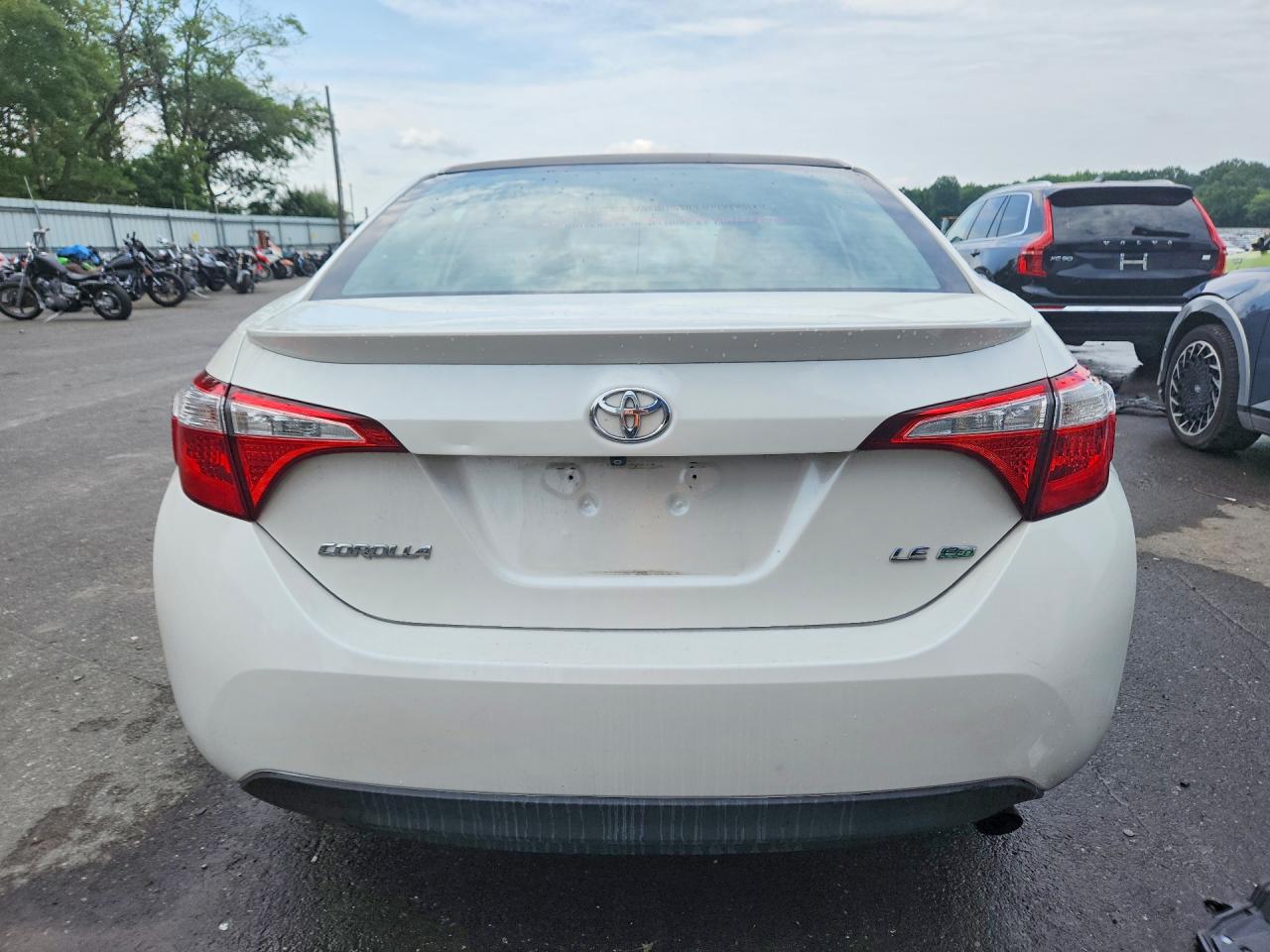 2014 Toyota Corolla Le Eco Plus White vin: 5YFBPRHE7EP011891