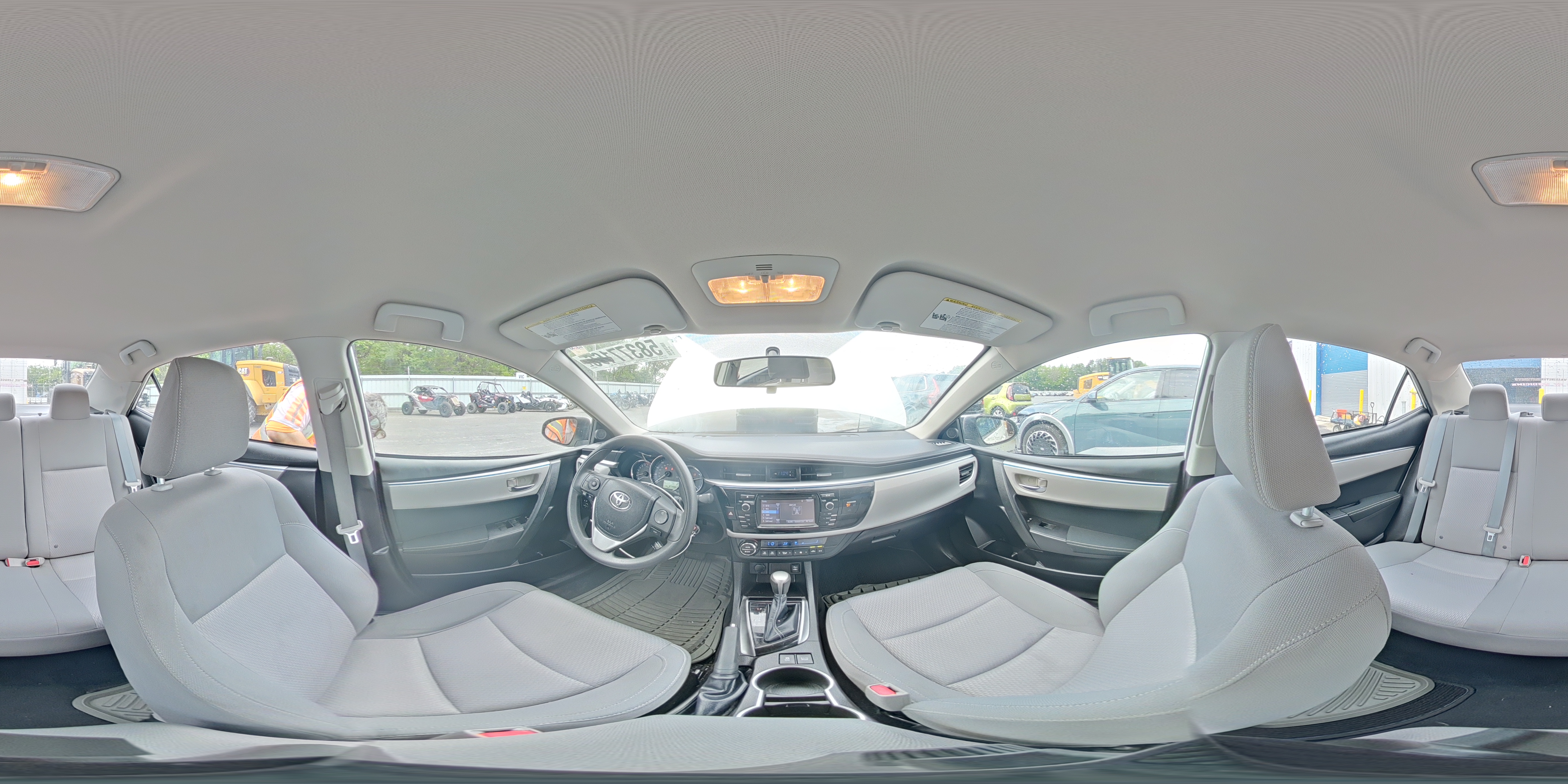 2014 Toyota Corolla Le Eco Plus White vin: 5YFBPRHE7EP011891