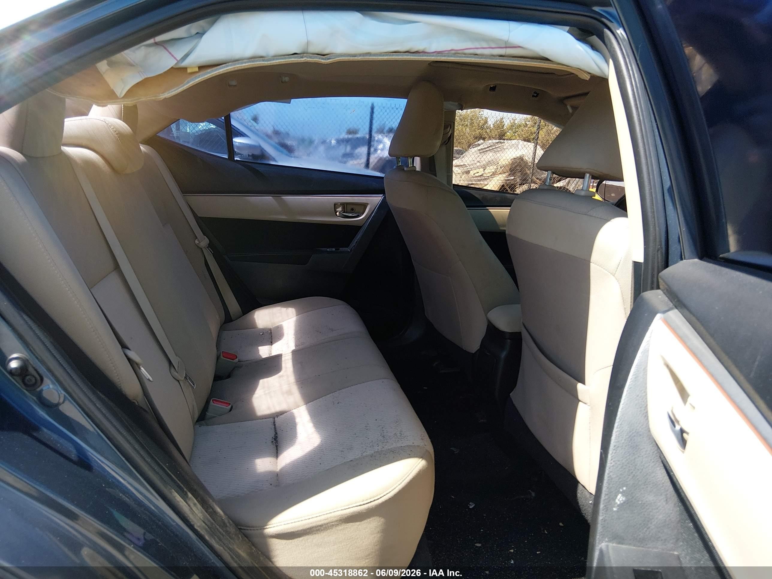 2014 Toyota Corolla Le Eco Plus Серый vin: 5YFBPRHE7EP108203