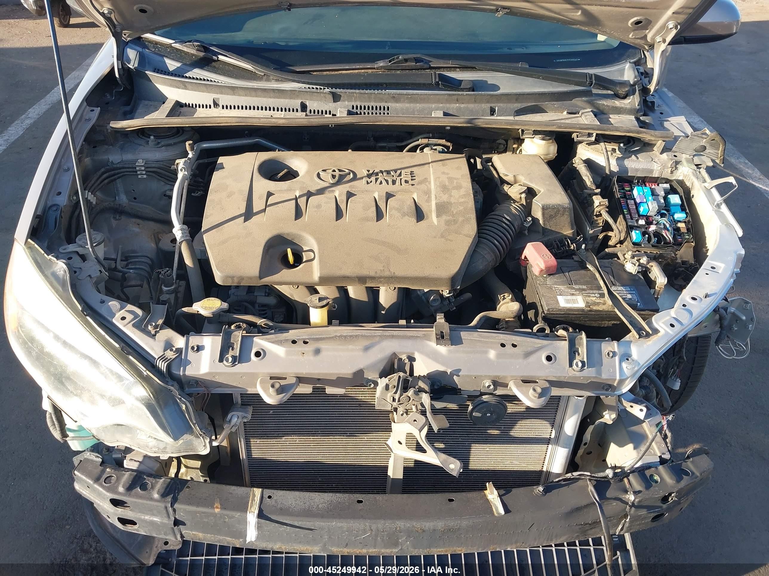 2015 Toyota Corolla Le Eco Plus Gold vin: 5YFBPRHE7FP209243
