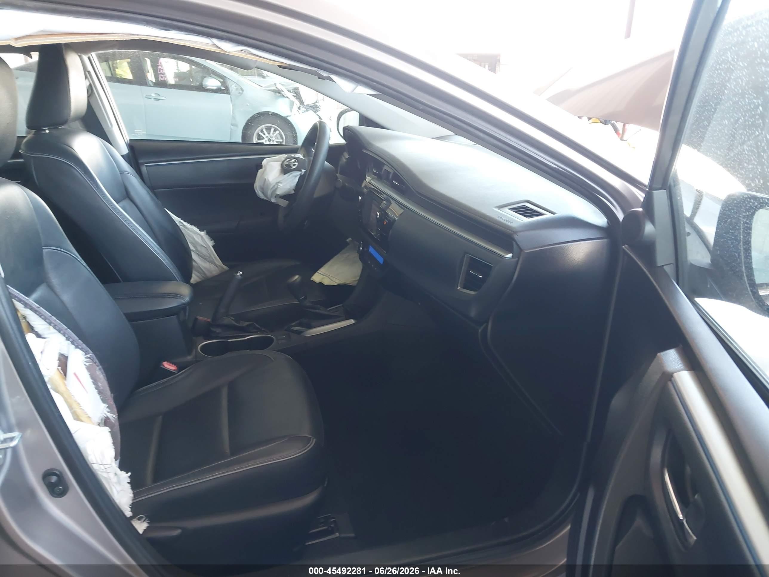 2015 Toyota Corolla Le Eco Premium Бежевый vin: 5YFBPRHE7FP217746