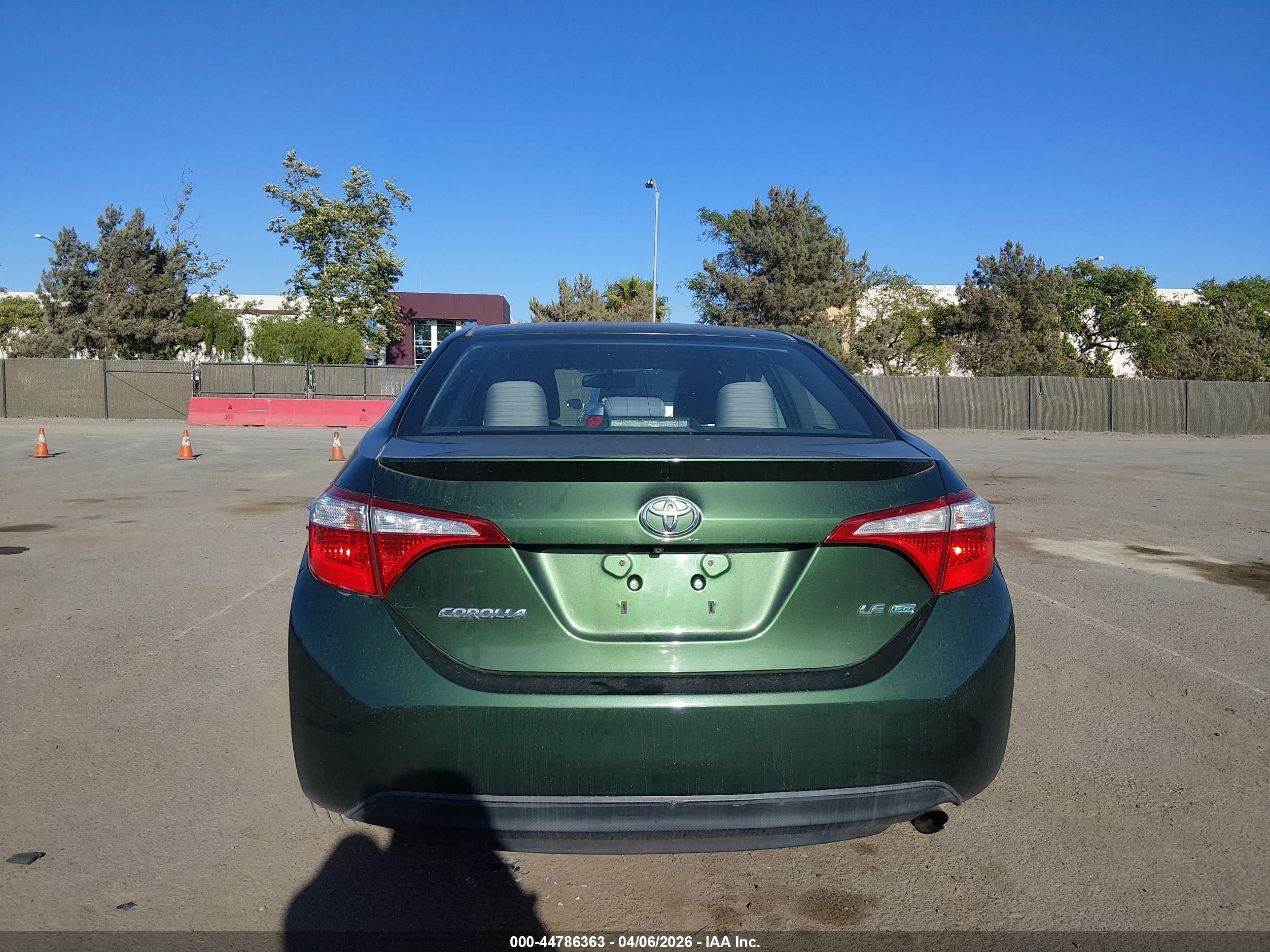 2015 Toyota Corolla Le Eco Зеленый vin: 5YFBPRHE7FP252741