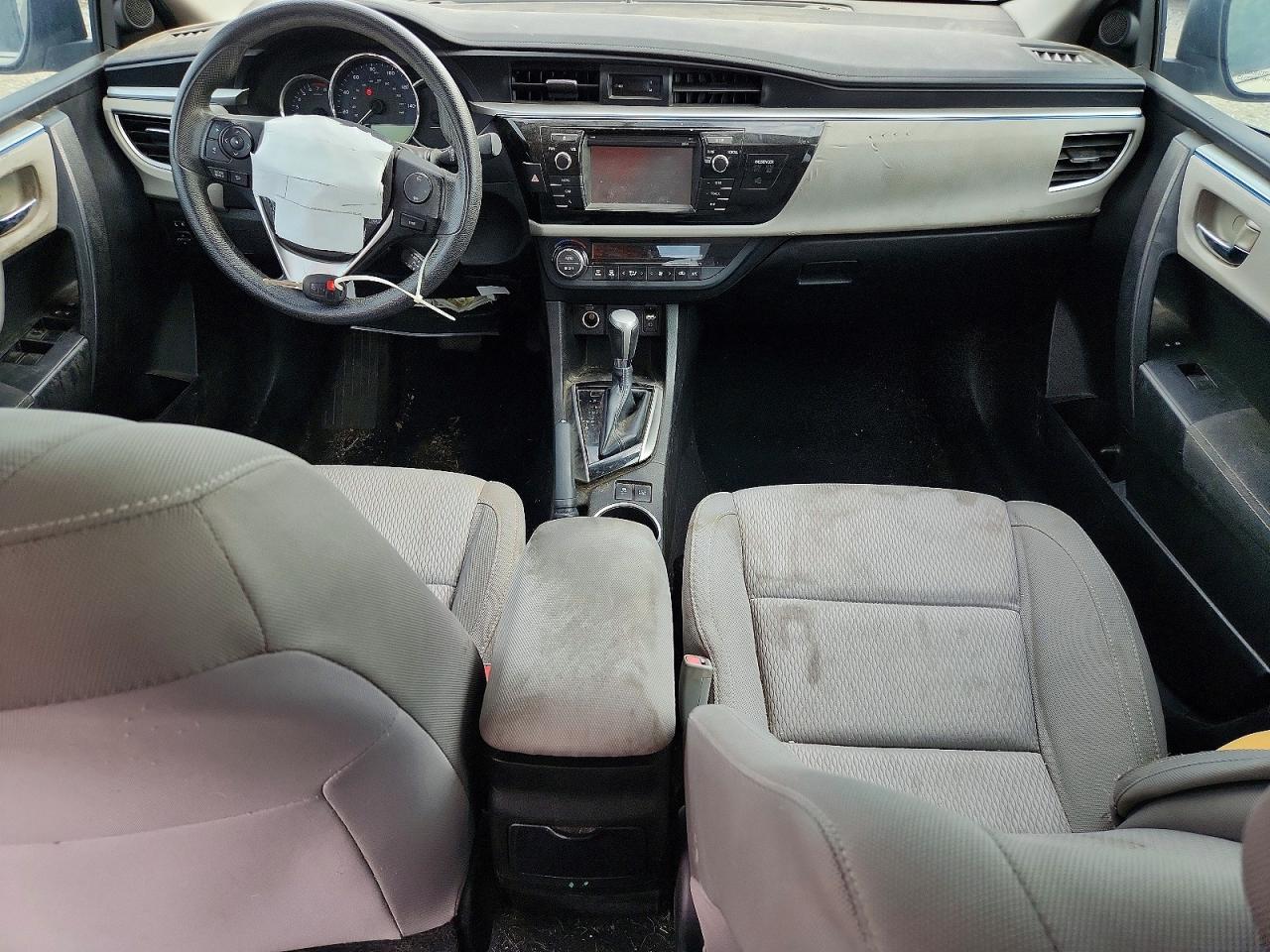 2014 Toyota Corolla Le Eco Plus White vin: 5YFBPRHE9EP125388