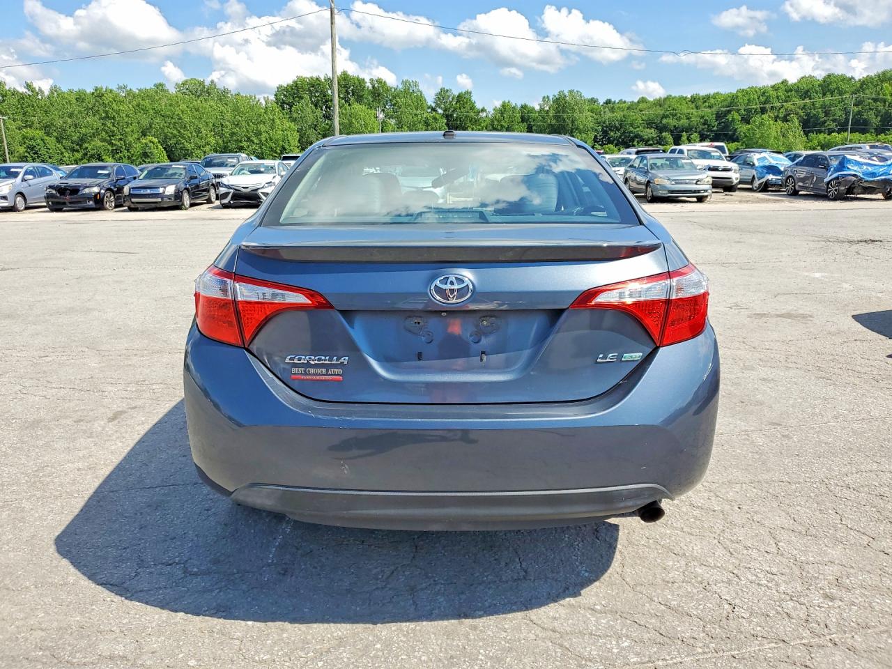 2014 Toyota Corolla Le Eco Premium Gray vin: 5YFBPRHE9EP150680