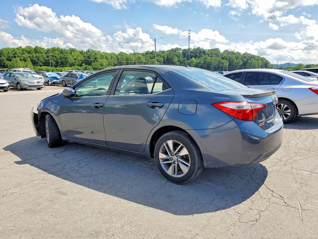2014 Toyota Corolla Le Eco Premium Gray vin: 5YFBPRHE9EP150680