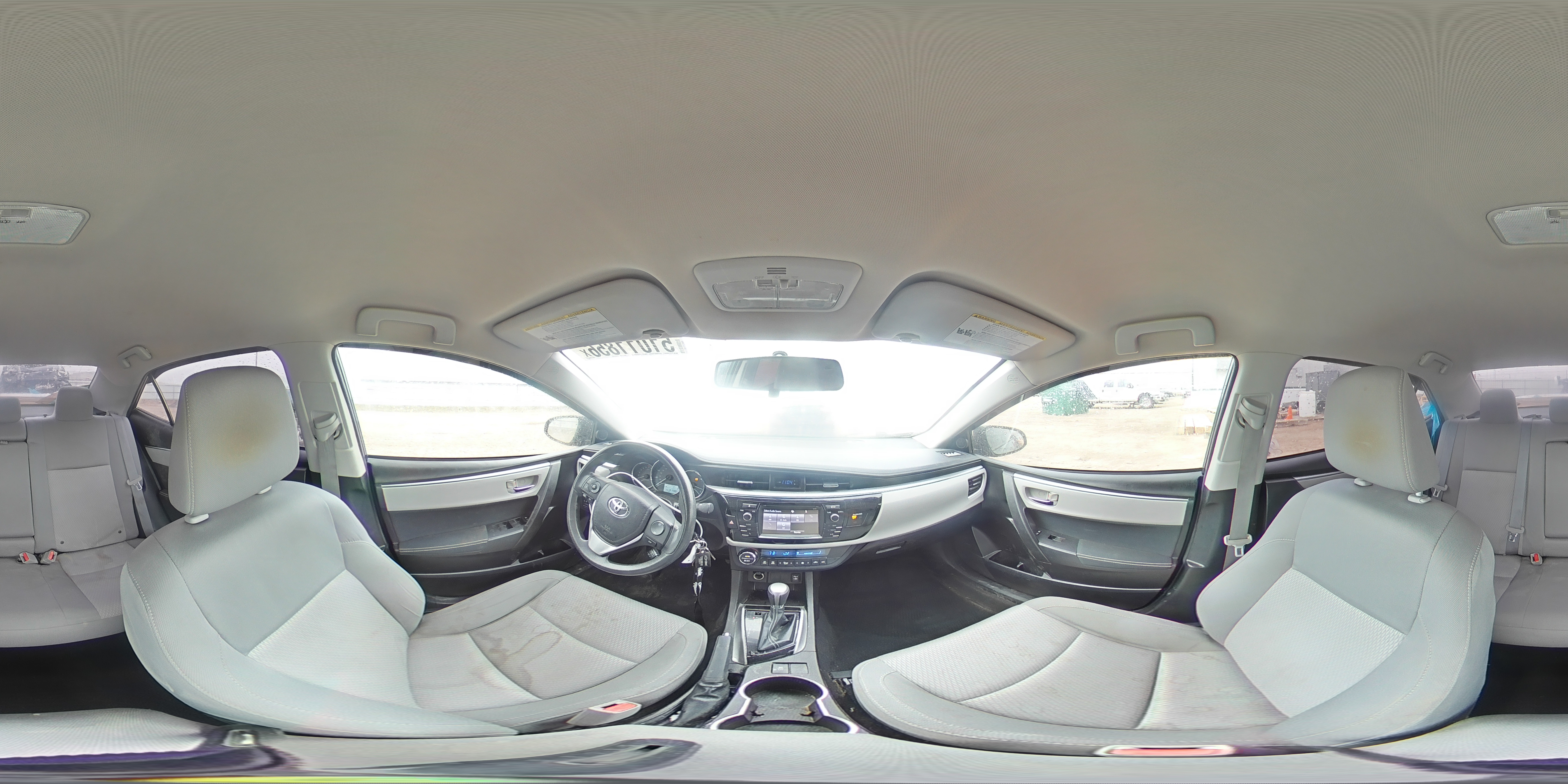 2015 Toyota Corolla Le Eco Green vin: 5YFBPRHE9FP181834