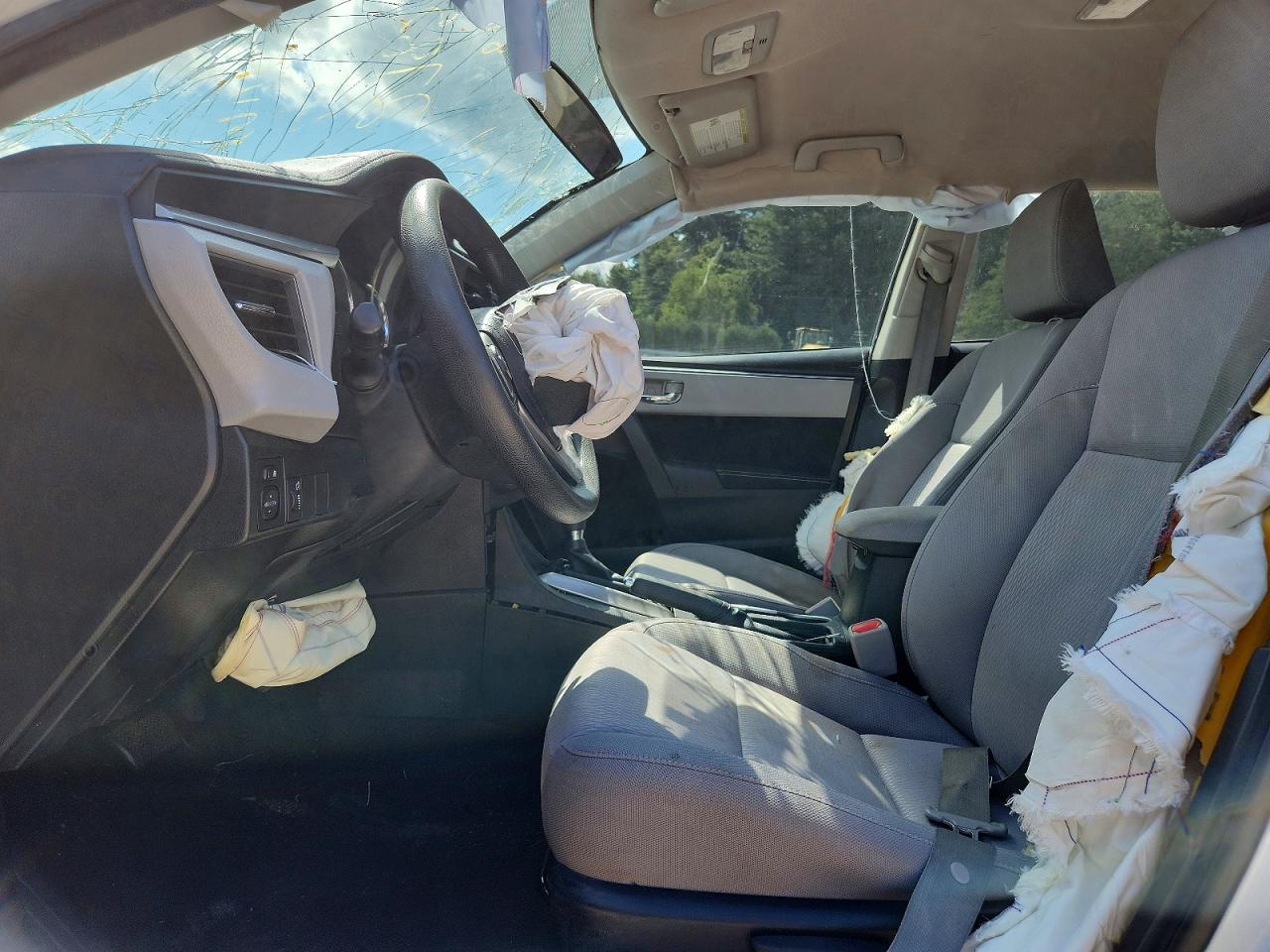 2014 Toyota Corolla Le Eco Plus White vin: 5YFBPRHEXEP004529
