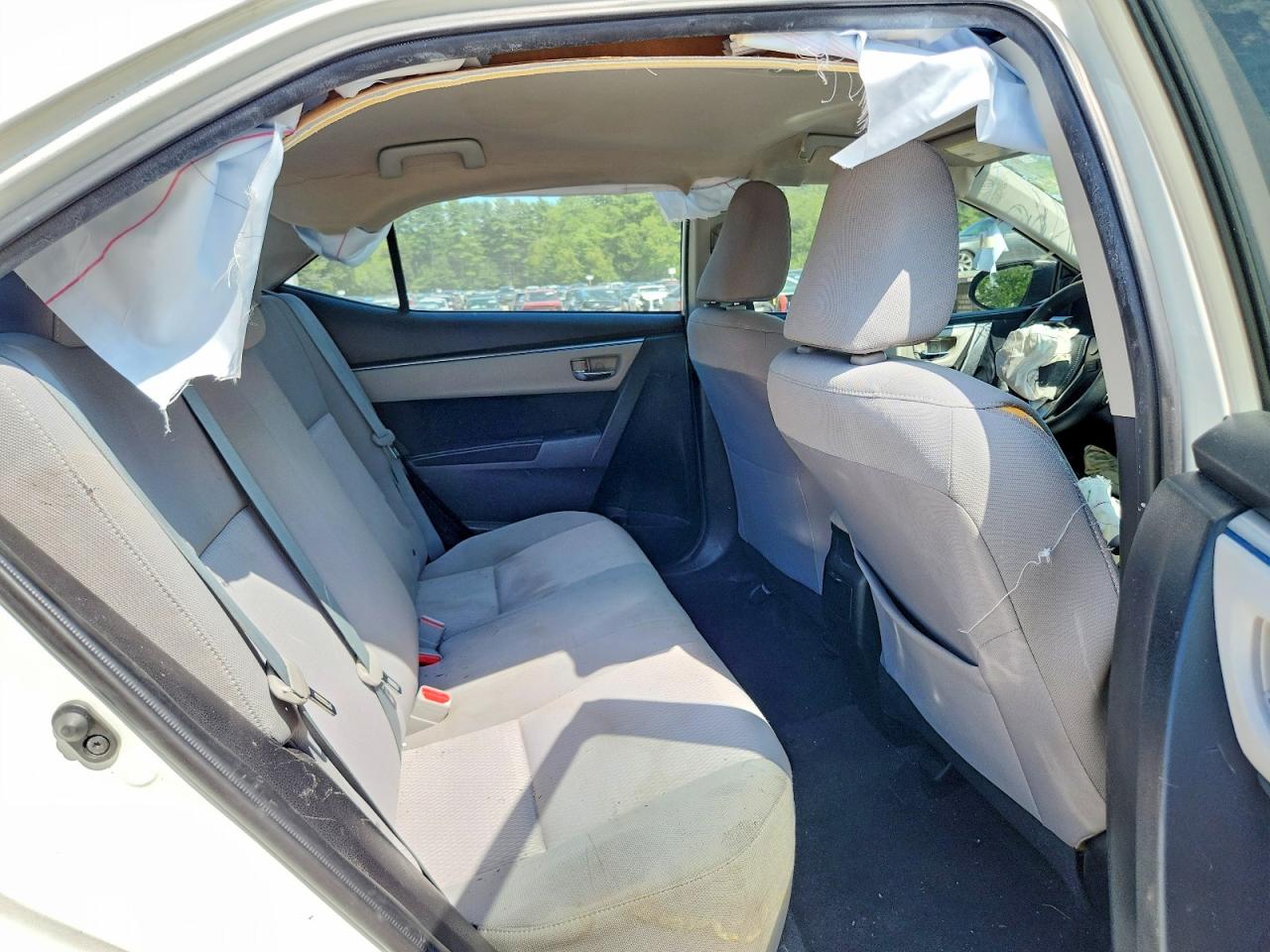 2014 Toyota Corolla Le Eco Plus White vin: 5YFBPRHEXEP004529
