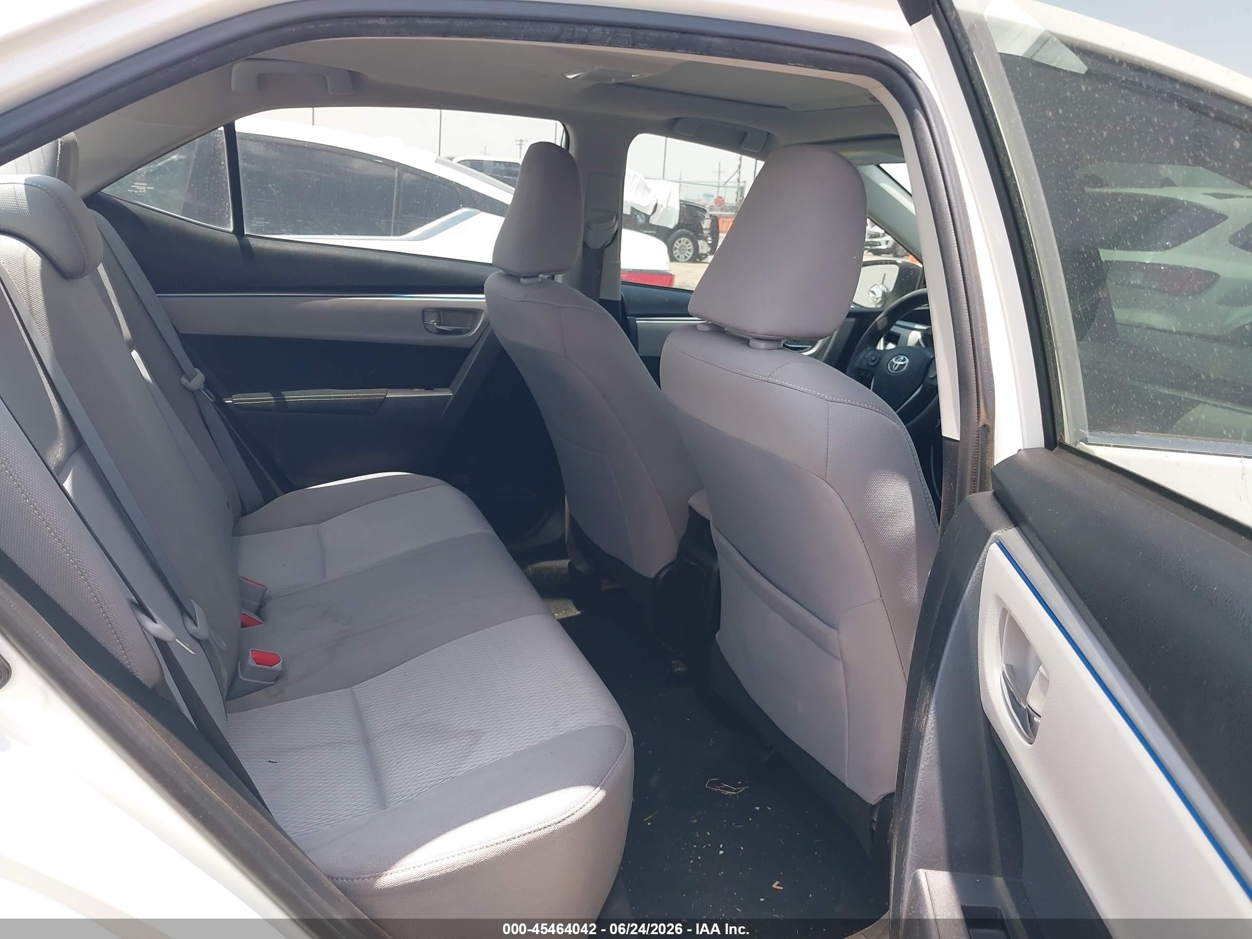 2014 Toyota Corolla Le Eco Plus White vin: 5YFBPRHEXEP011268