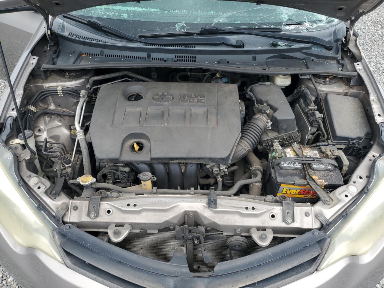 2014 Toyota Corolla Le Eco Gray vin: 5YFBPRHEXEP038499