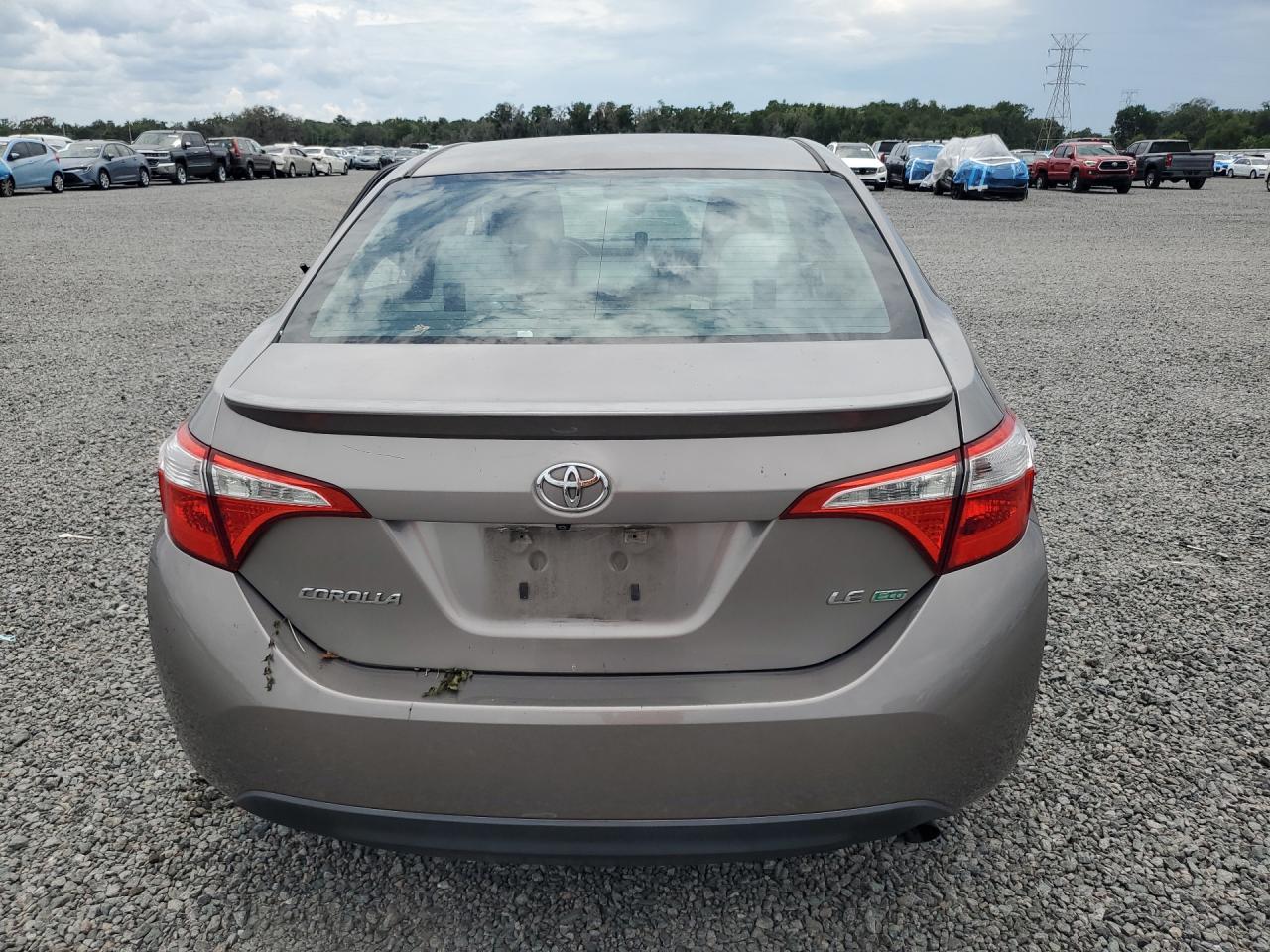 2014 Toyota Corolla Le Eco Gray vin: 5YFBPRHEXEP038499