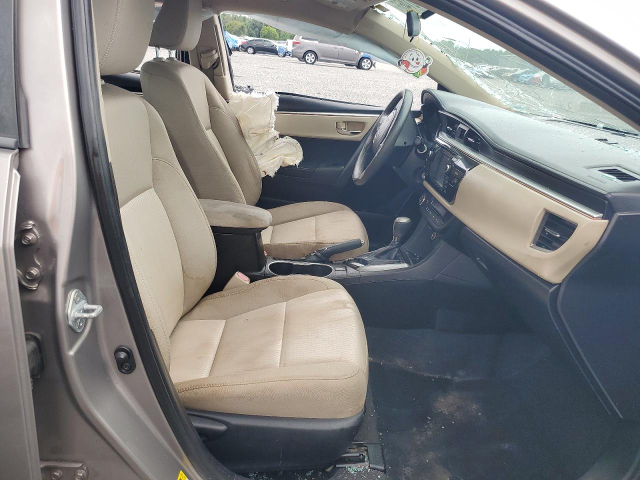 2014 Toyota Corolla Le Eco Gray vin: 5YFBPRHEXEP038499