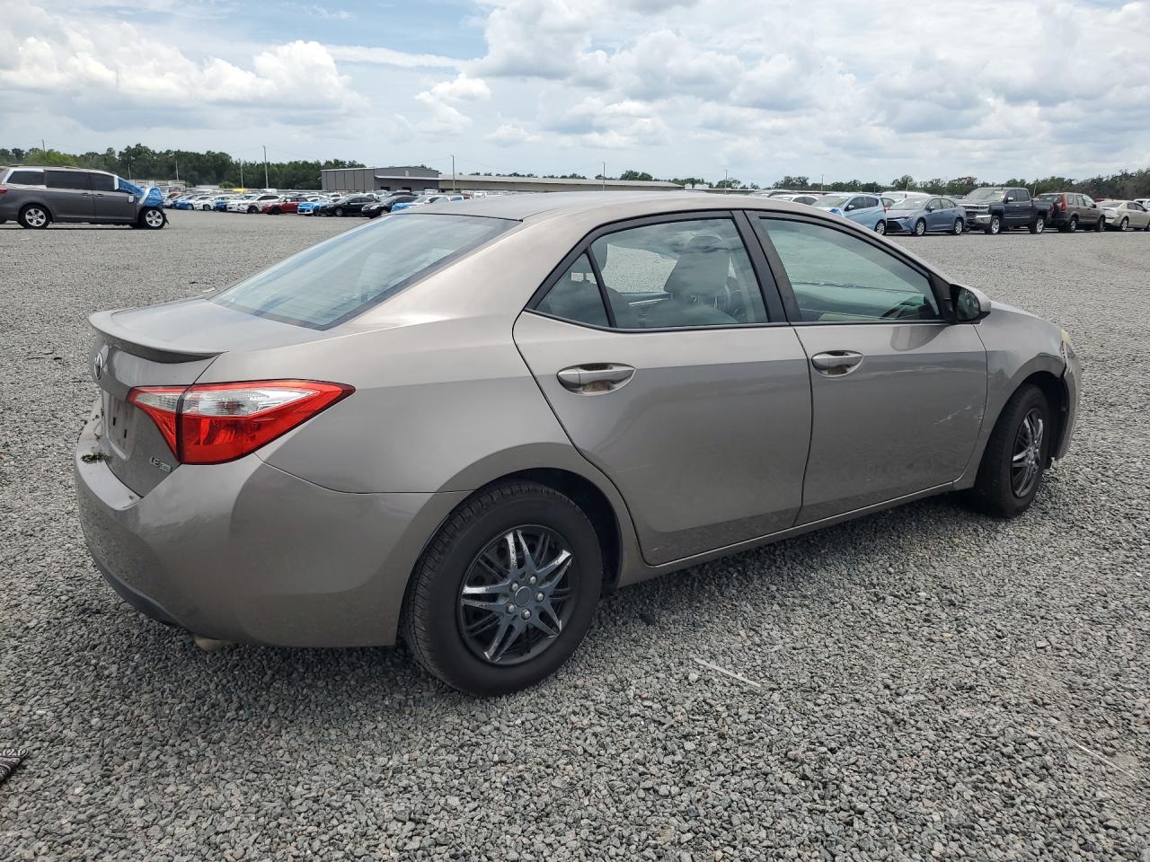 2014 Toyota Corolla Le Eco Gray vin: 5YFBPRHEXEP038499